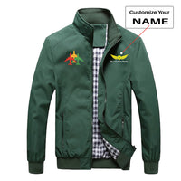 Thumbnail for Colourful 3 Airplanes Designed Stylish Jackets