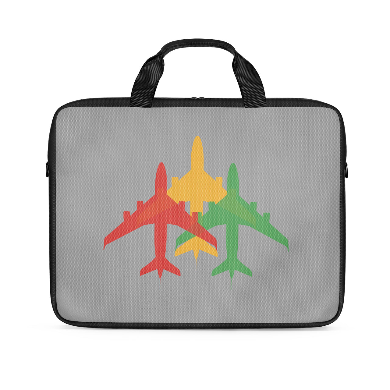 Colourful 3 Airplanes Designed Laptop & Tablet Bags