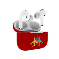 Thumbnail for Colourful 3 Airplanes Designed AirPods 