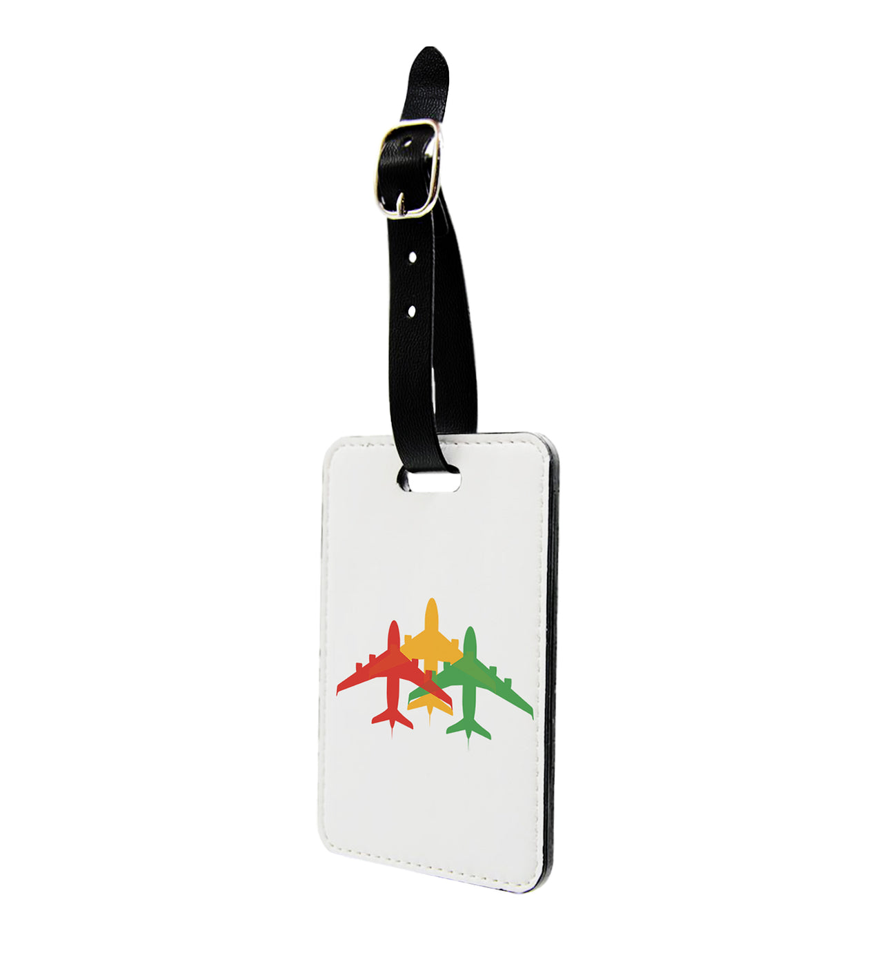 Colourful 3 Airplanes Designed Luggage Tag