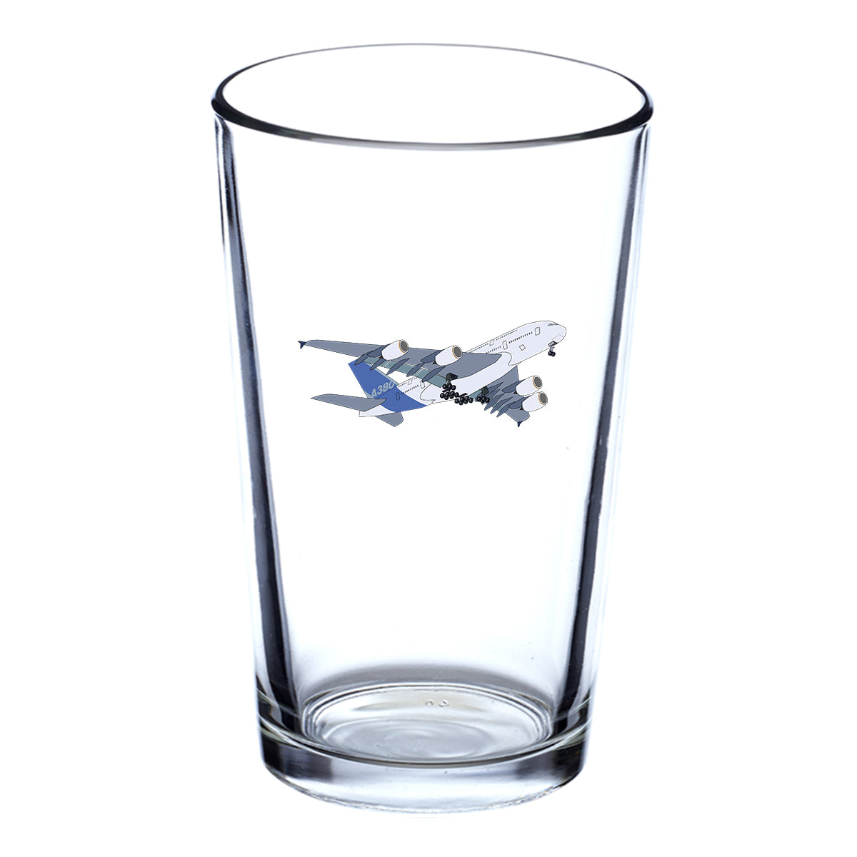 Colourful Airbus A380 Designed Beer & Water Glasses