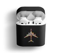 Thumbnail for Colourful Airplane Designed AirPods Cases