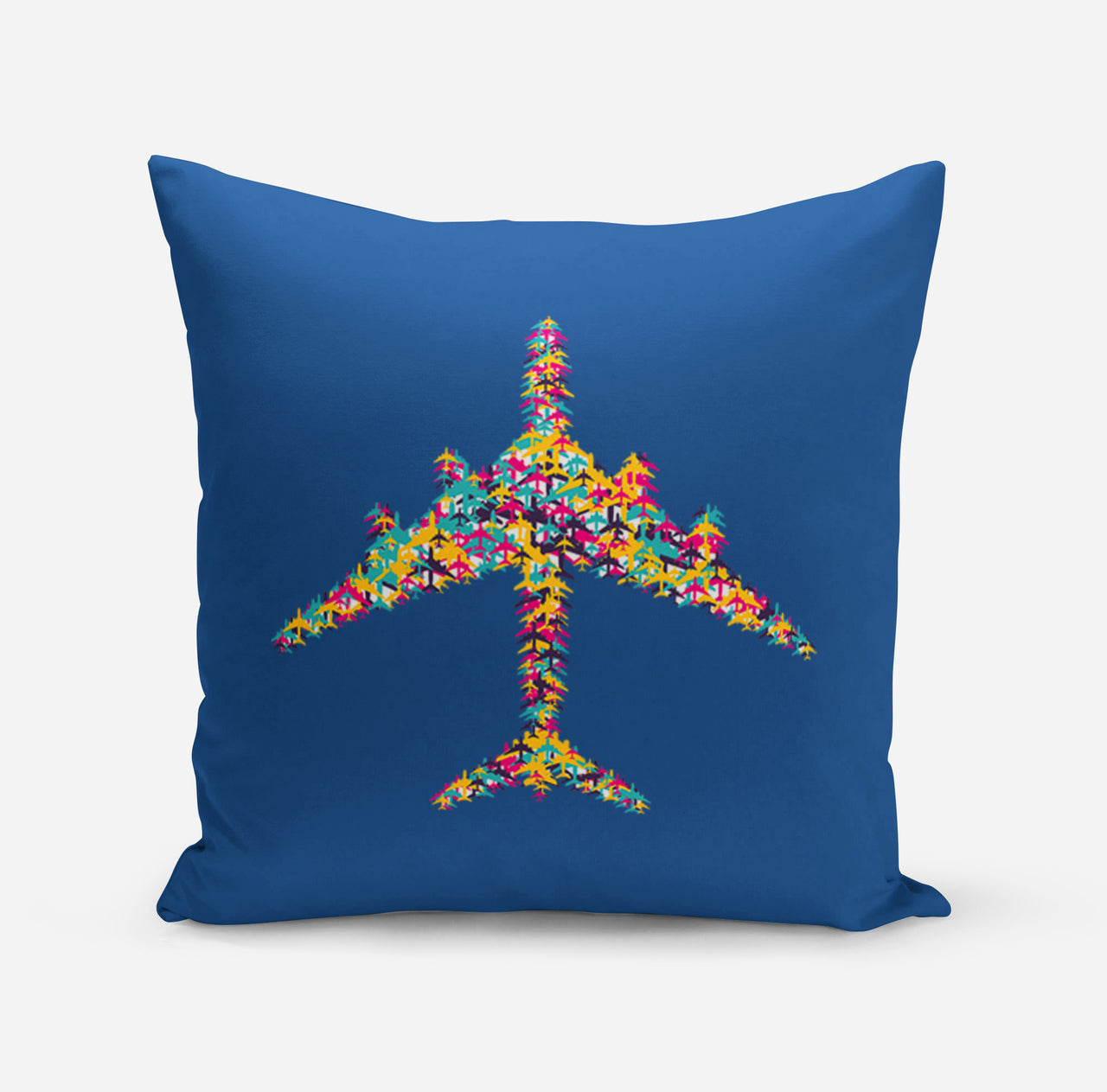 Colourful Airplane Designed Pillows