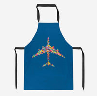 Thumbnail for Colourful Airplane Designed Kitchen Aprons