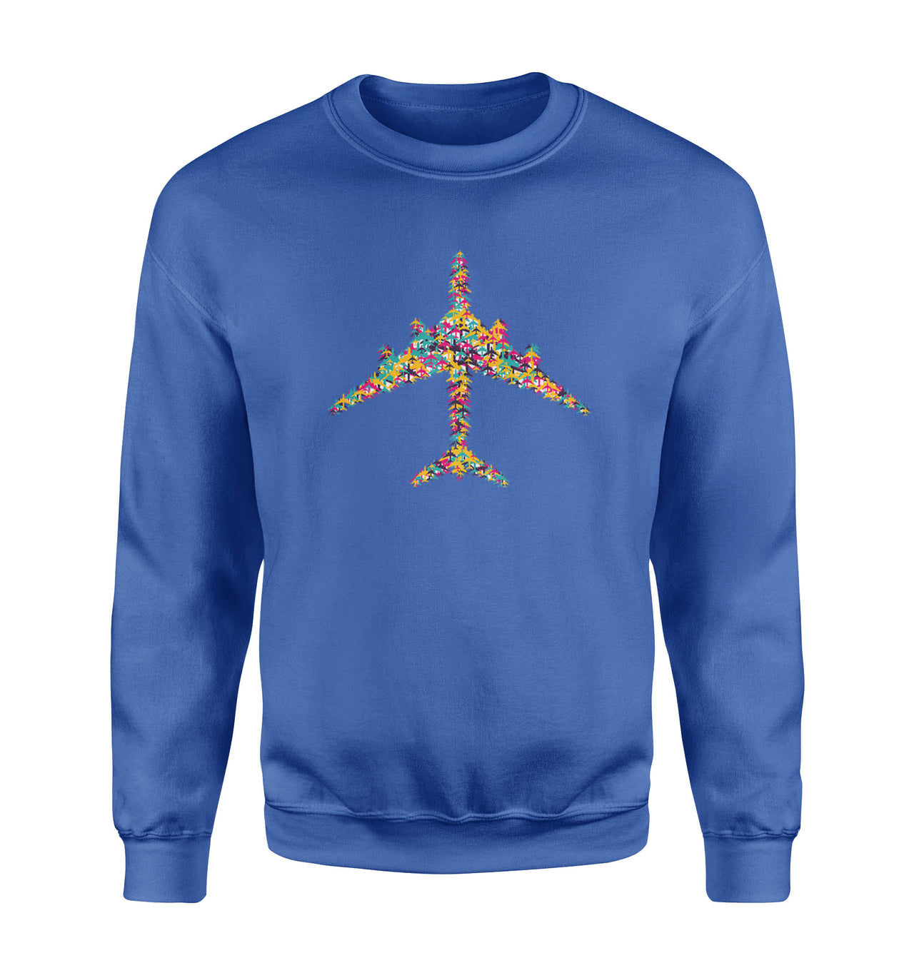 Colourful Airplane Designed Sweatshirts