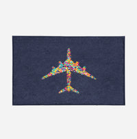 Thumbnail for Colourful Airplane Designed Door Mats