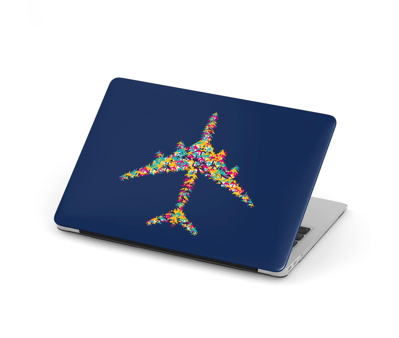 Colourful Airplane Designed Macbook Cases