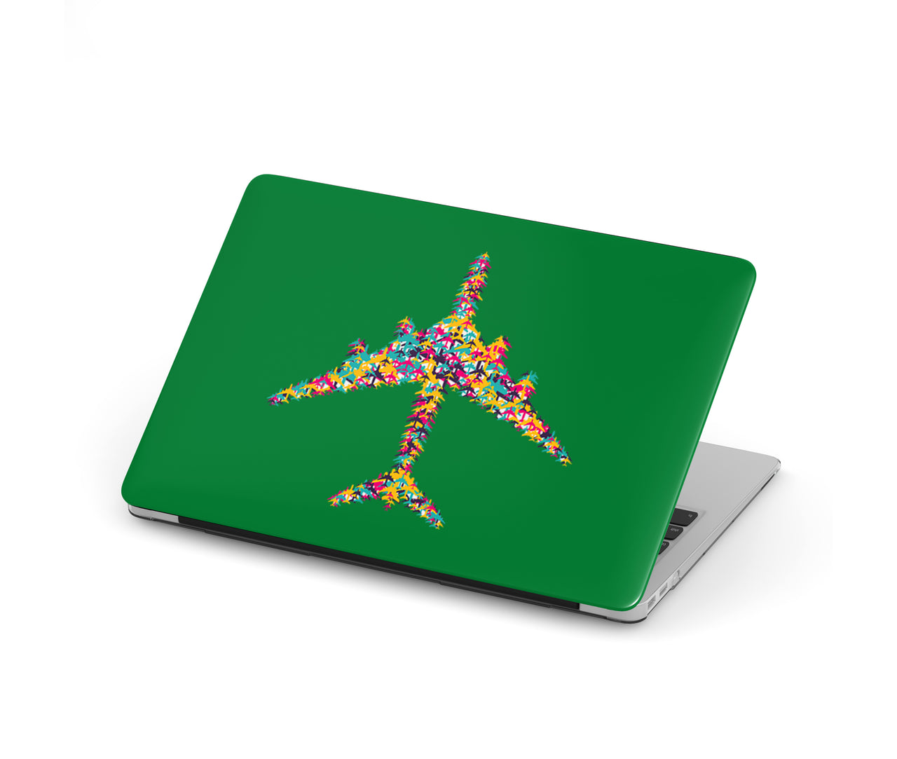 Colourful Airplane Designed Macbook Cases