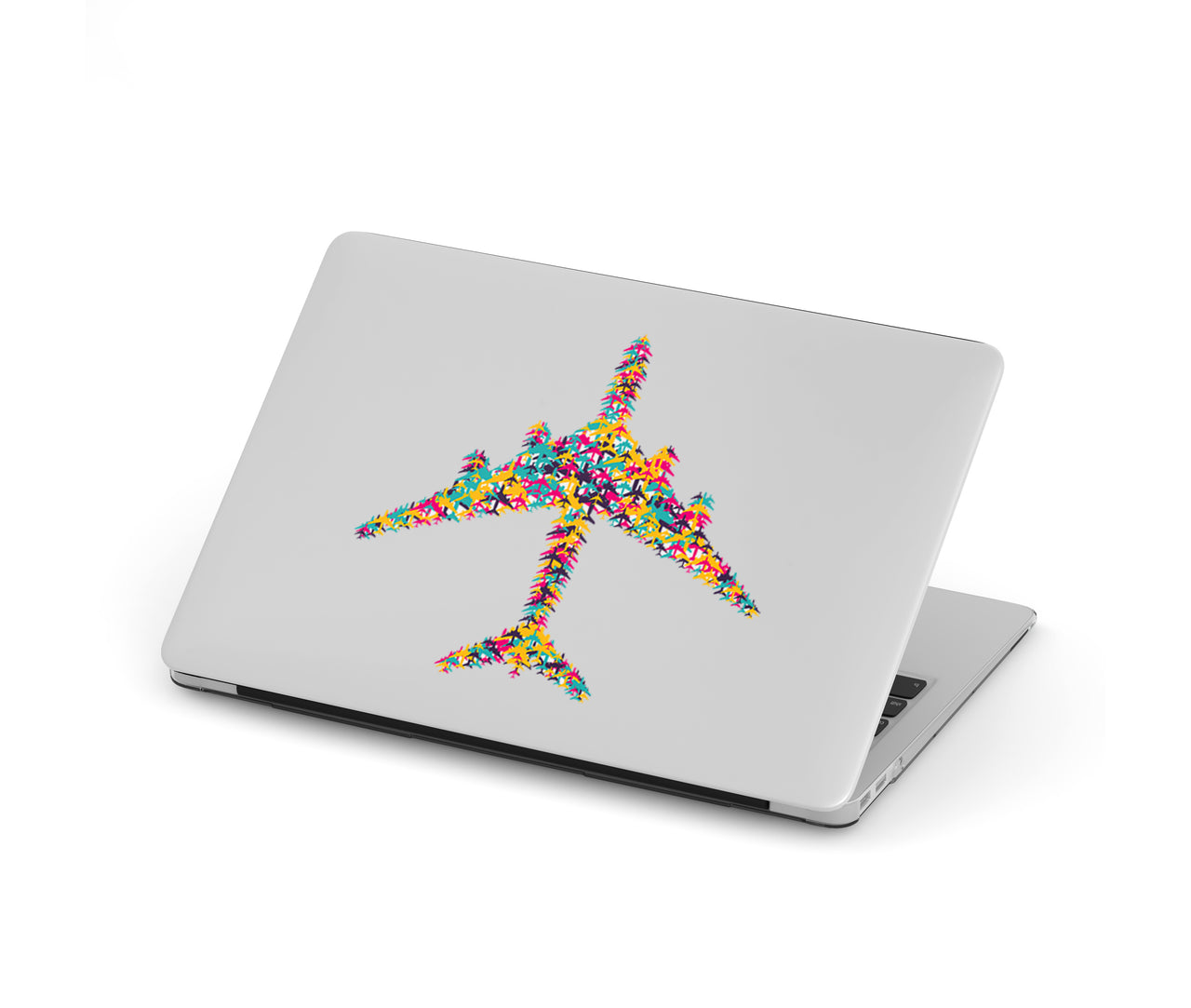 Colourful Airplane Designed Macbook Cases