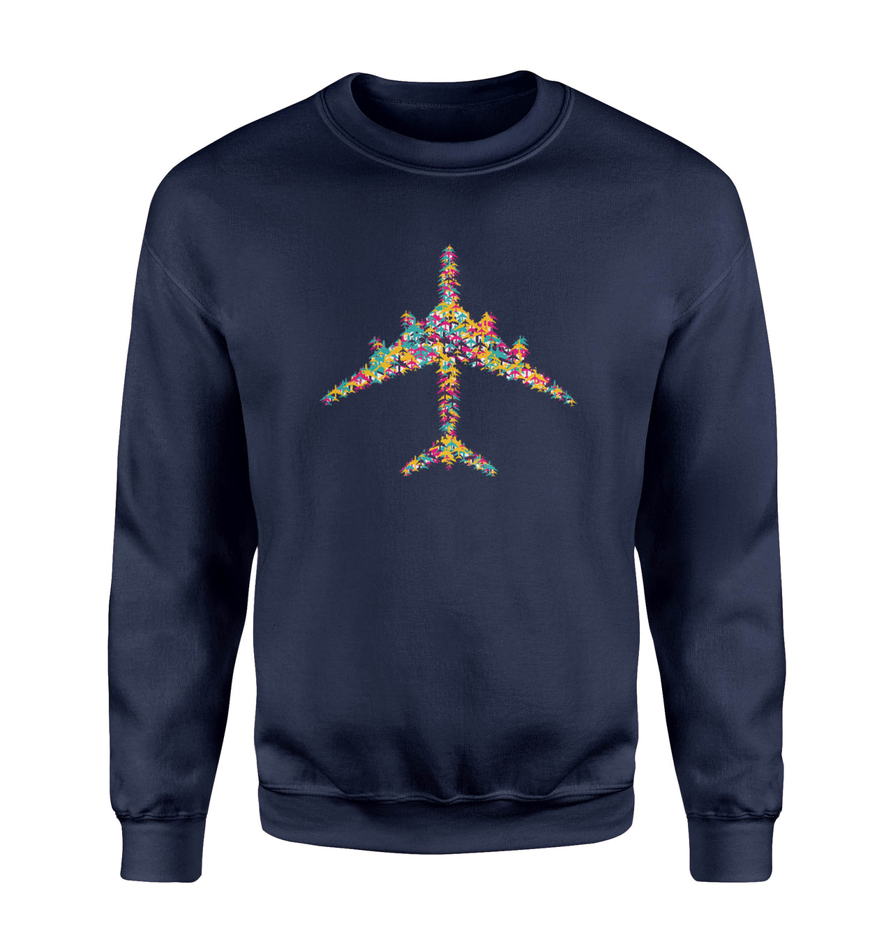 Colourful Airplane Designed Sweatshirts