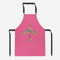 Thumbnail for Colourful Airplane Designed Kitchen Aprons