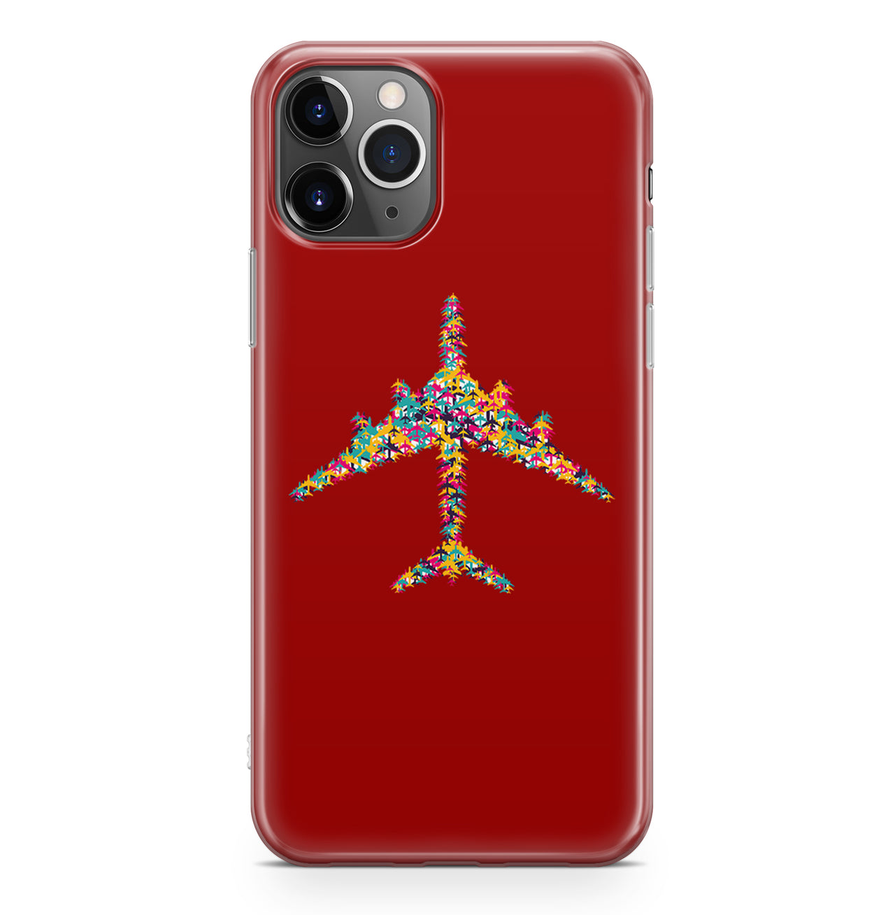 Colourful Airplane Designed iPhone Cases