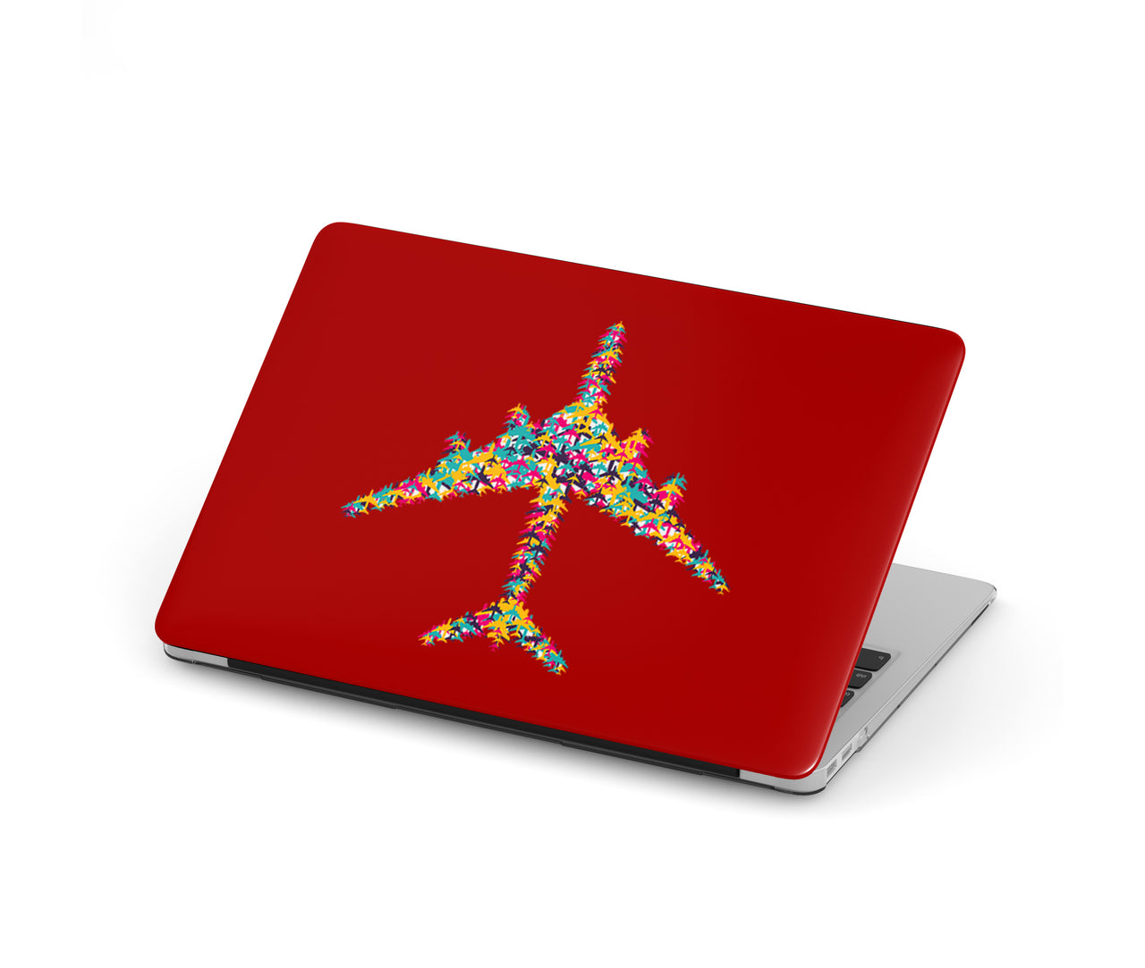 Colourful Airplane Designed Macbook Cases