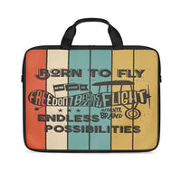 Thumbnail for Colourful Born To Fly Designed Laptop & Tablet Bags