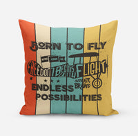 Thumbnail for Colourful Born To Fly Designed Pillows