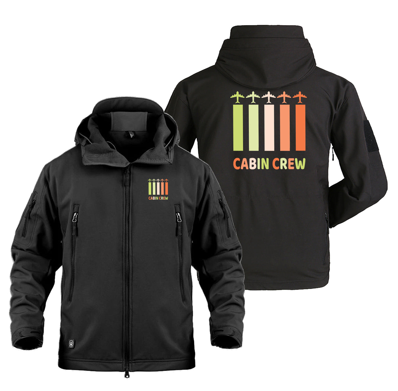 Colourful Cabin Crew Designed Military Jackets (Customizable)
