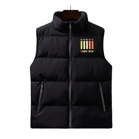 Colourful Cabin Crew Puffy Vests
