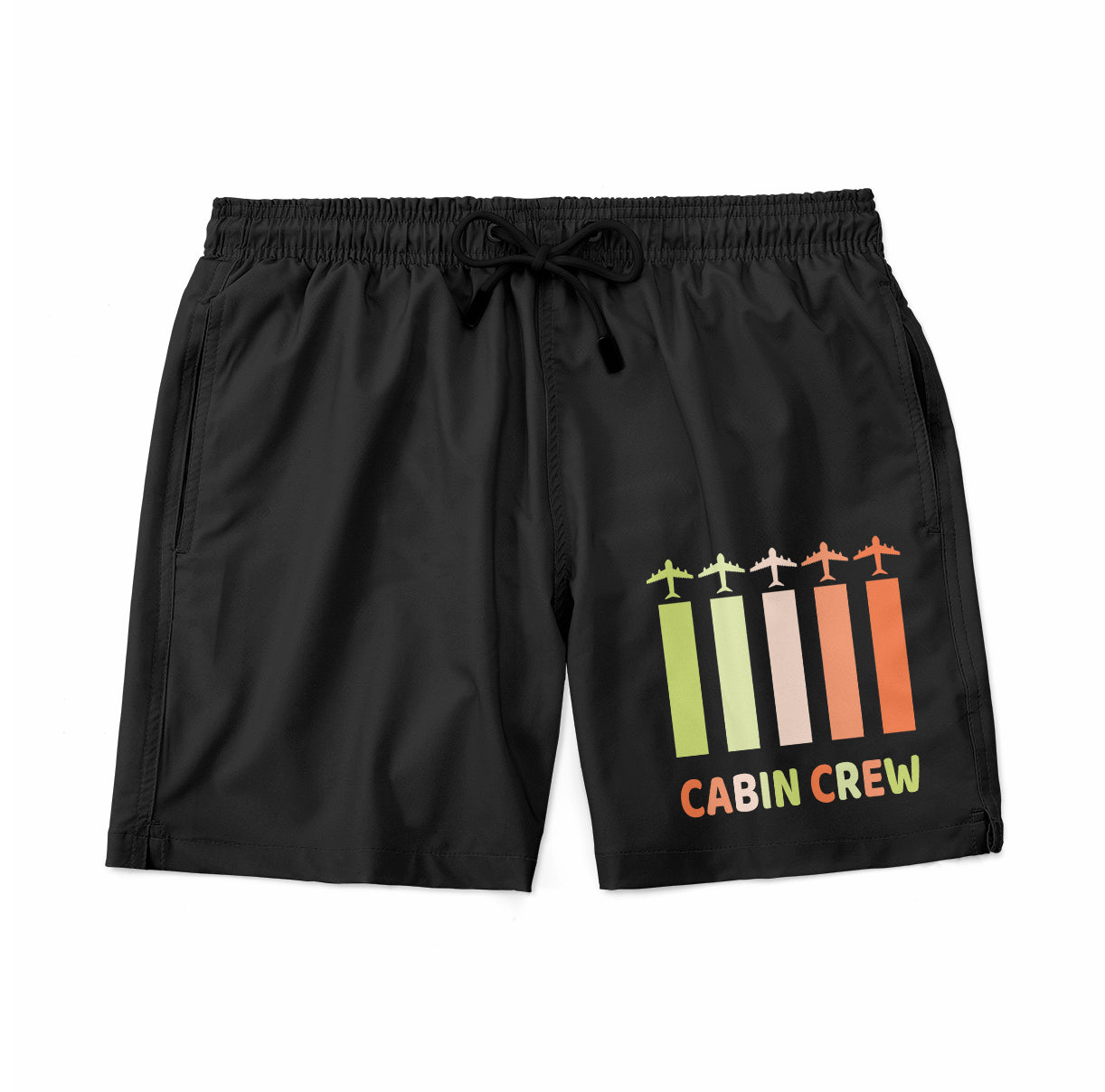 Colourful Cabin Crew Designed Swim Trunks & Shorts
