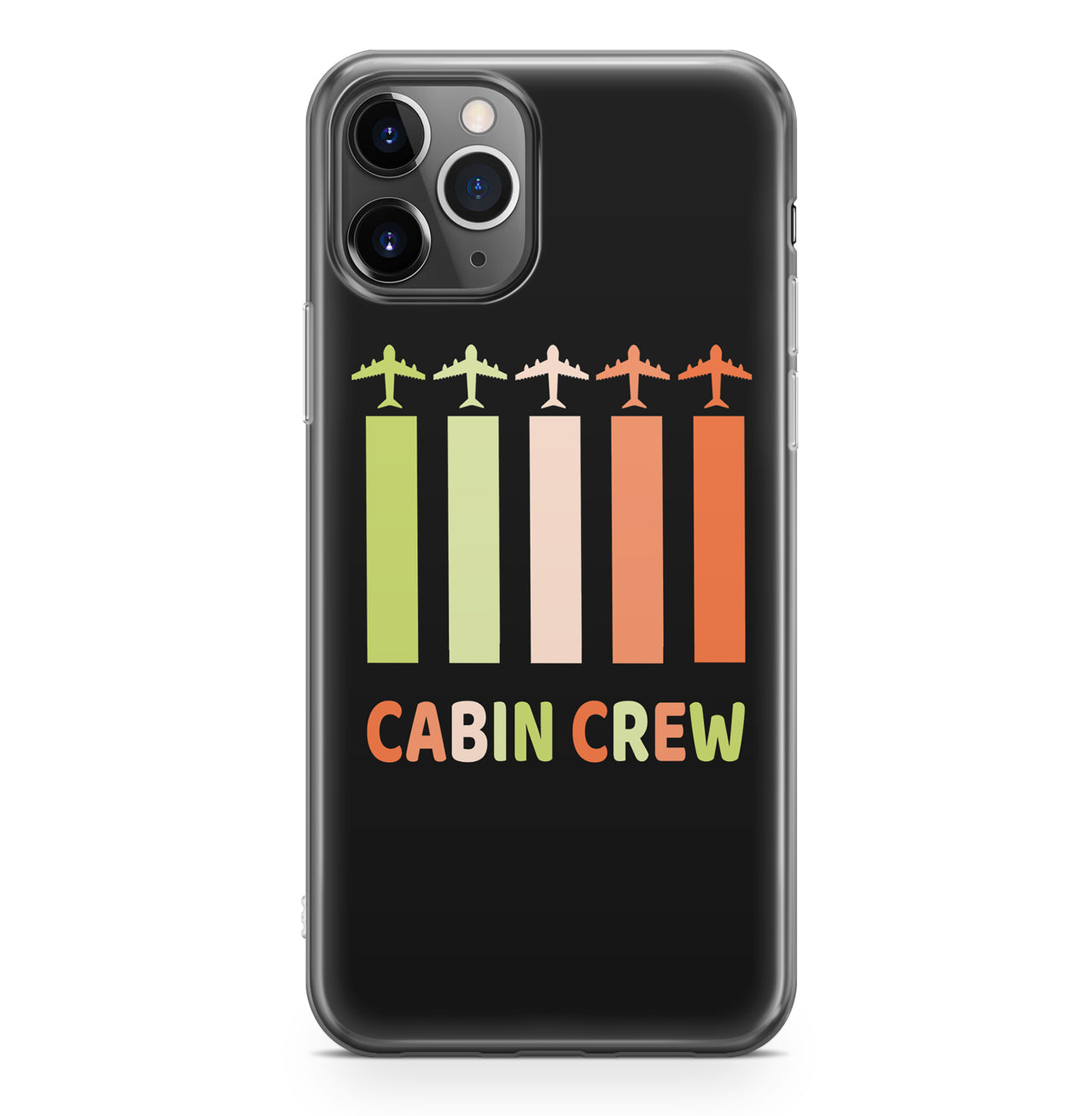 Colourful Cabin Crew Designed iPhone Cases