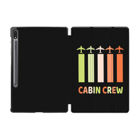 Thumbnail for Colourful Cabin Crew Designed Samsung Tablet Cases