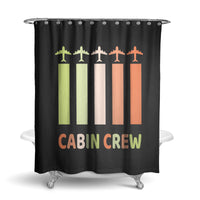 Thumbnail for Colourful Cabin Crew Designed Shower Curtains