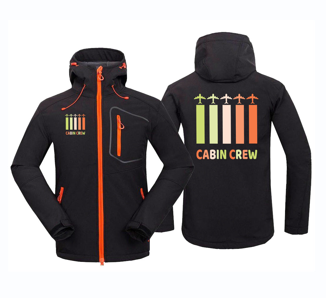 Colourful Cabin Crew Polar Style Jackets