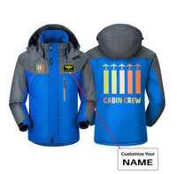 Thumbnail for Colourful Cabin Crew Designed Thick Winter Jackets