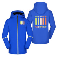 Thumbnail for Colourful Cabin Crew Designed Rain Coats & Jackets