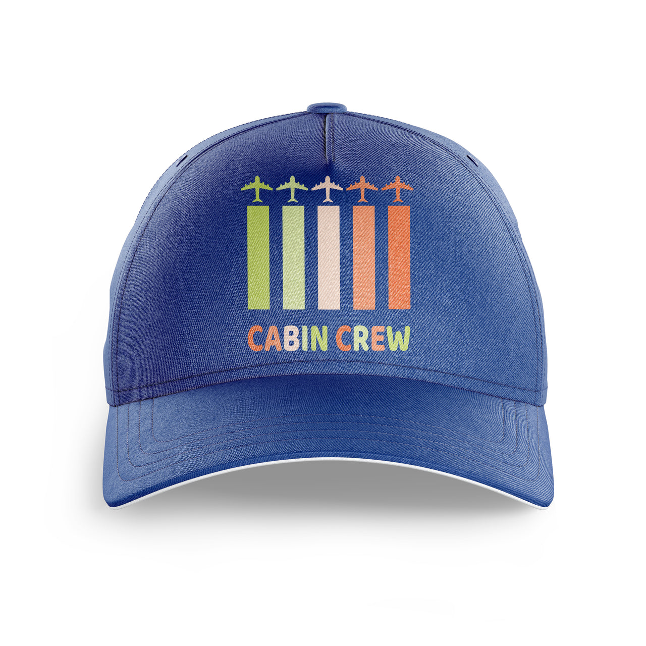 Colourful Cabin Crew Printed Hats