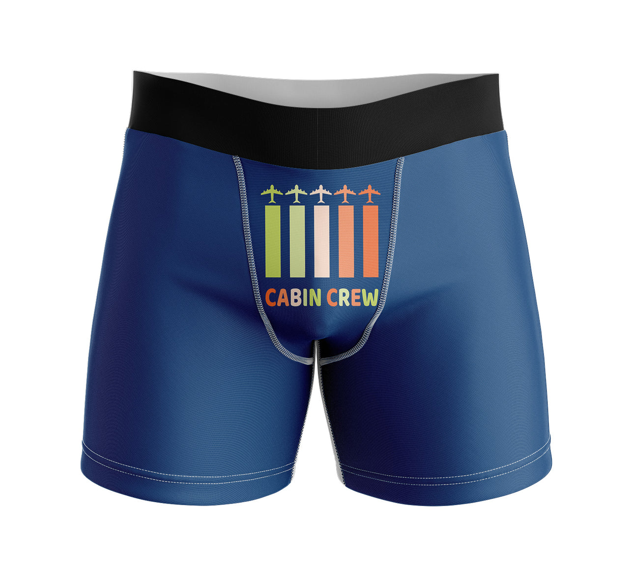 Colourful Cabin Crew Designed Men Boxers