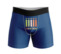 Thumbnail for Colourful Cabin Crew Designed Men Boxers