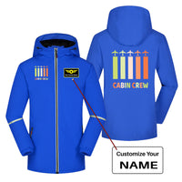 Thumbnail for Colourful Cabin Crew Designed Rain Coats & Jackets