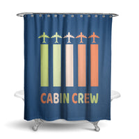 Thumbnail for Colourful Cabin Crew Designed Shower Curtains