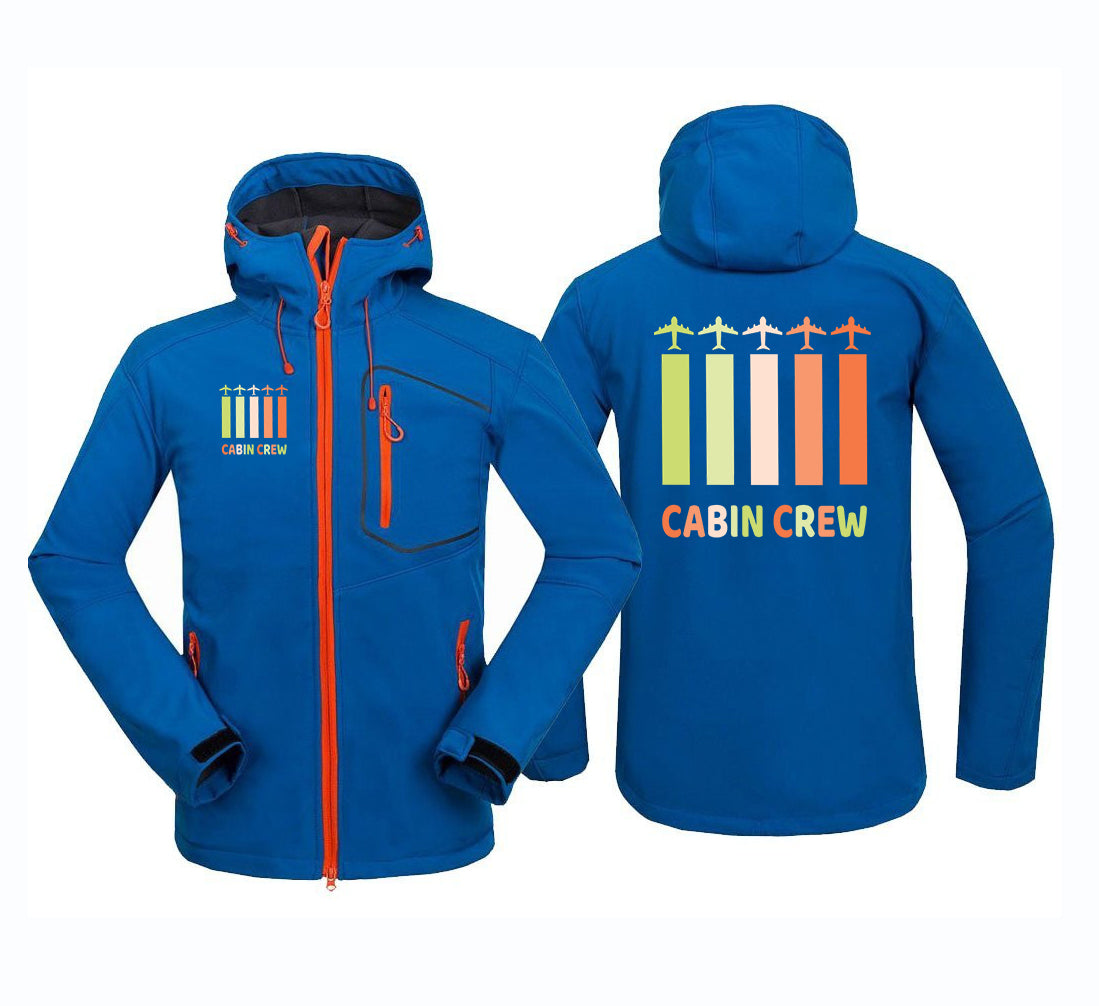 Colourful Cabin Crew Polar Style Jackets