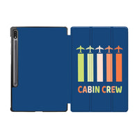 Thumbnail for Colourful Cabin Crew Designed Samsung Tablet Cases