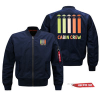 Thumbnail for Colourful Cabin Crew Designed Pilot Jackets (Customizable)