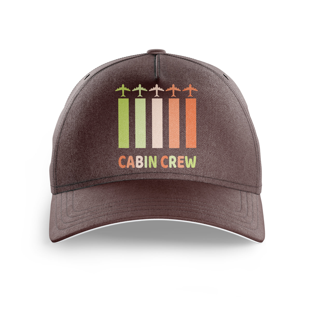 Colourful Cabin Crew Printed Hats
