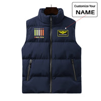 Thumbnail for Colourful Cabin Crew Designed Puffy Vests