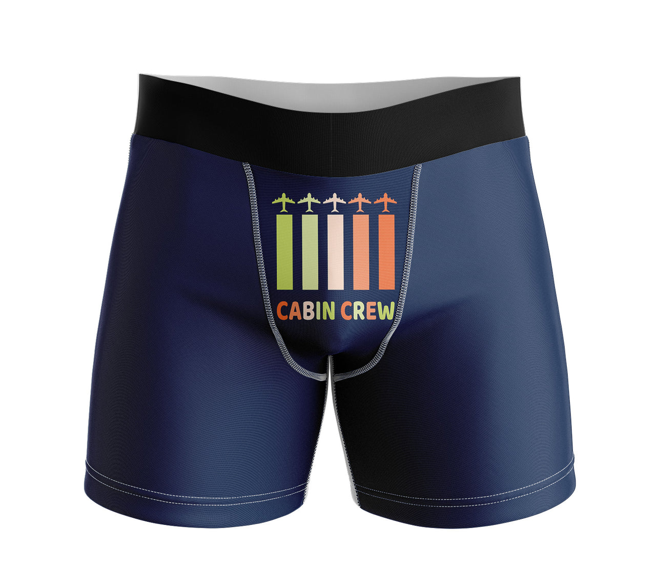 Colourful Cabin Crew Designed Men Boxers