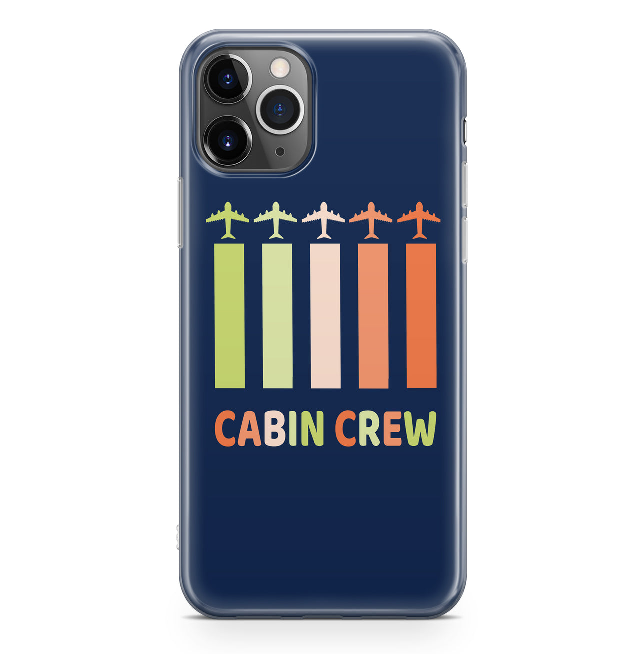 Colourful Cabin Crew Designed iPhone Cases