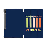 Thumbnail for Colourful Cabin Crew Designed Samsung Tablet Cases