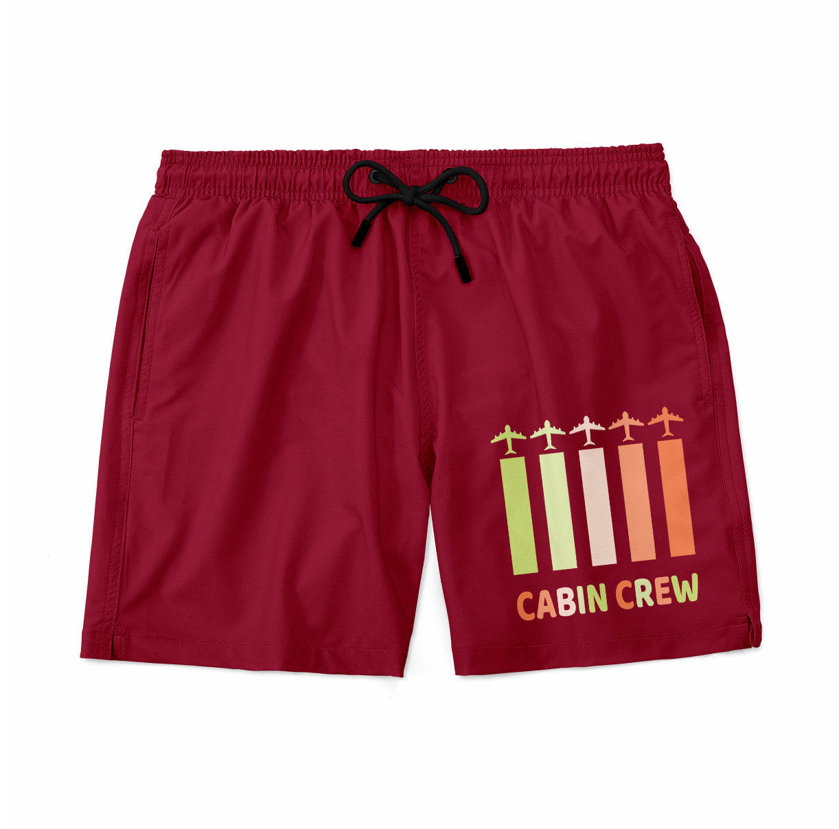 Colourful Cabin Crew Designed Swim Trunks & Shorts