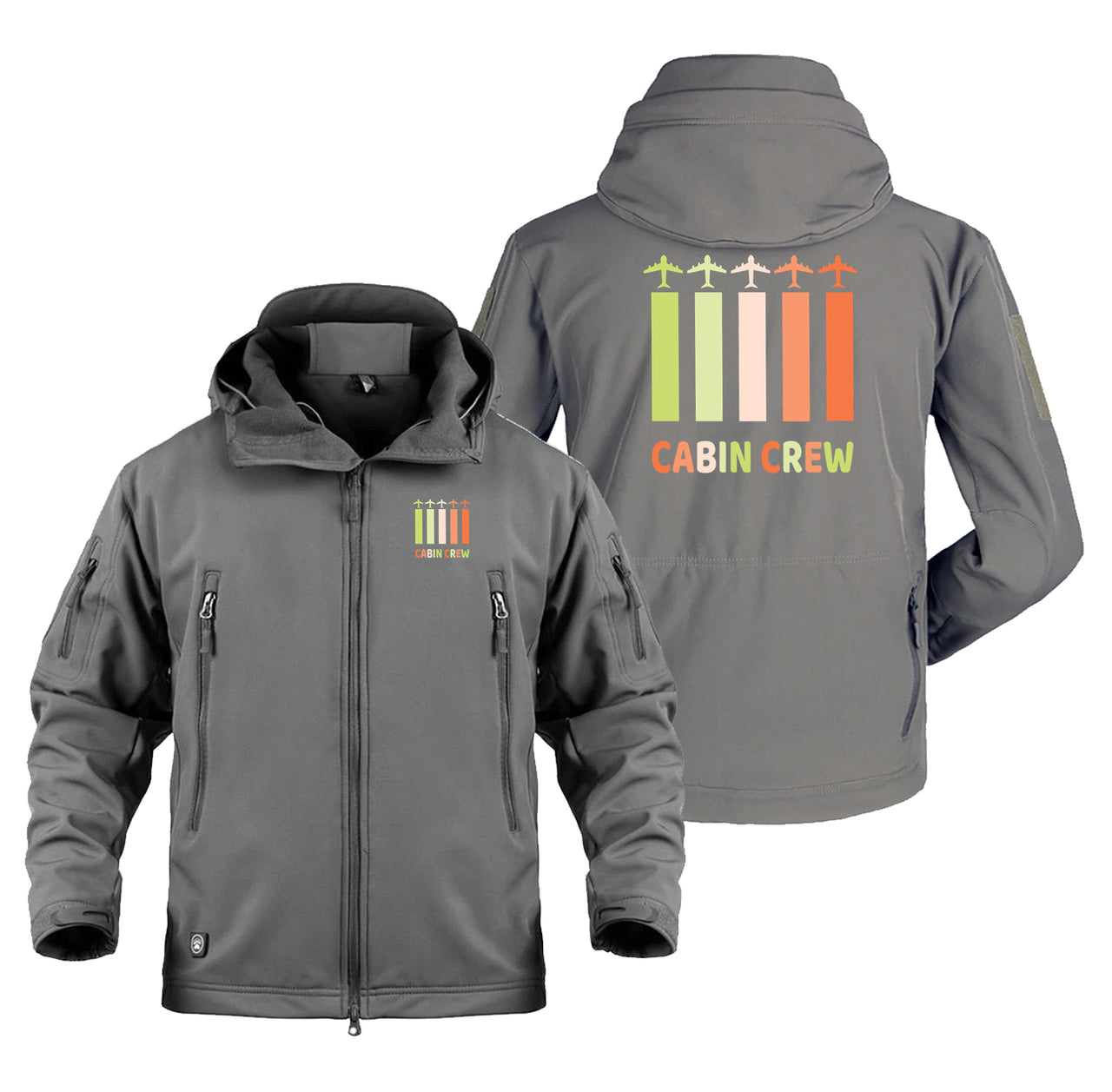 Colourful Cabin Crew Designed Military Jackets (Customizable)