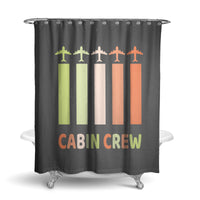 Thumbnail for Colourful Cabin Crew Designed Shower Curtains
