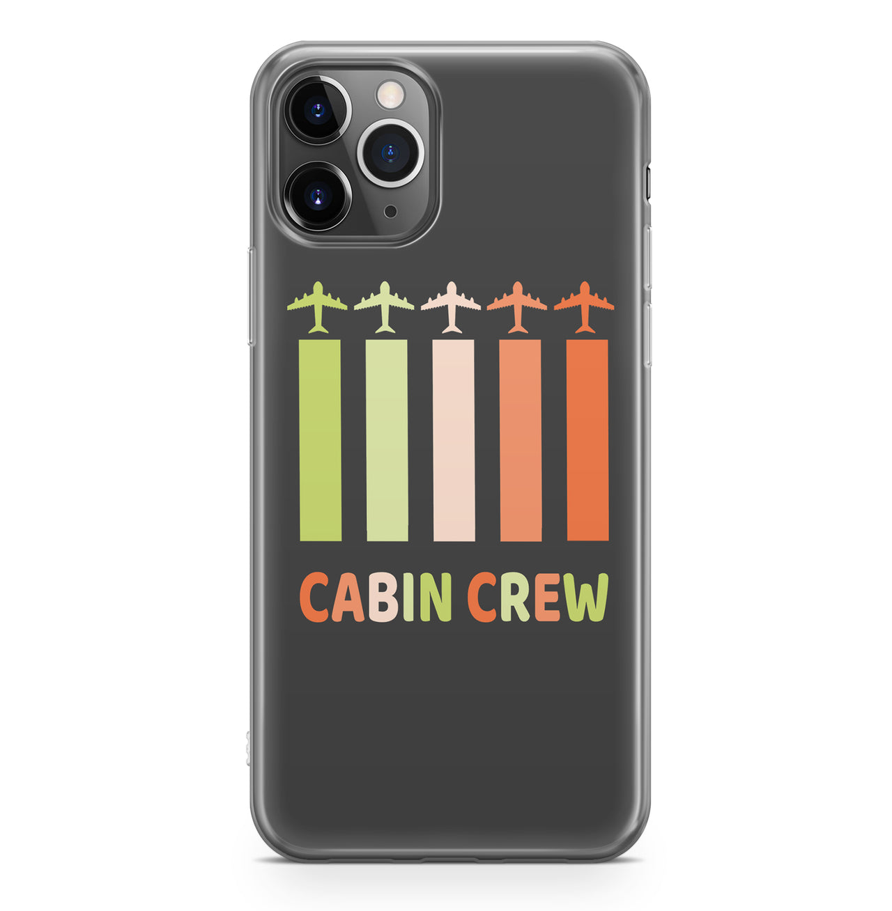 Colourful Cabin Crew Designed iPhone Cases