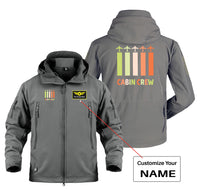 Thumbnail for Colourful Cabin Crew Designed Military Jackets (Customizable)