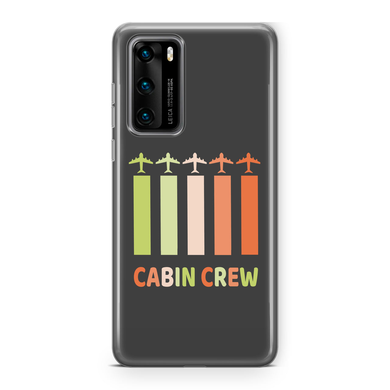 Colourful Cabin Crew Designed Huawei Cases