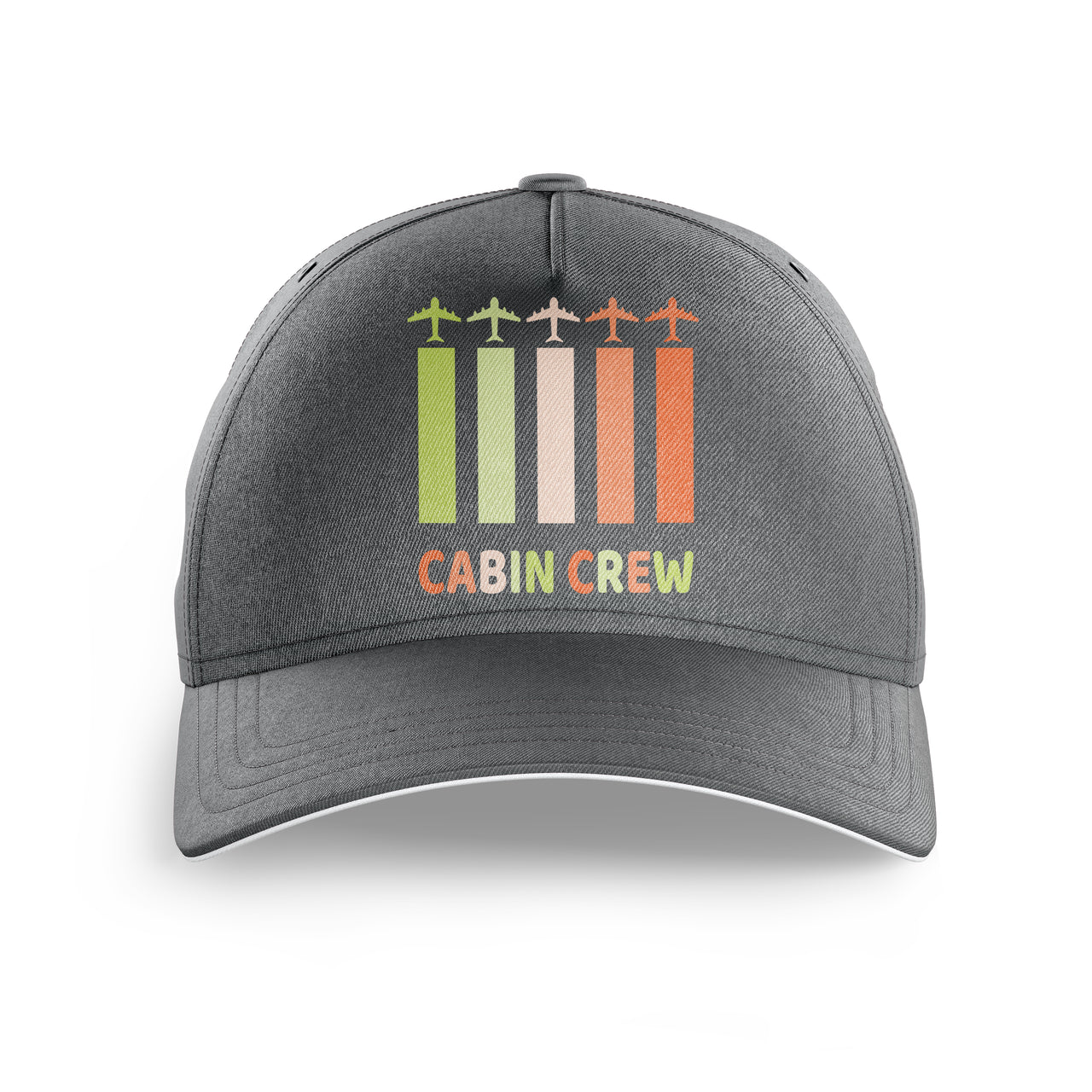 Colourful Cabin Crew Printed Hats