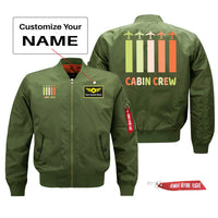 Thumbnail for Colourful Cabin Crew Designed Pilot Jackets (Customizable)