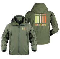 Thumbnail for Colourful Cabin Crew Designed Military Jackets (Customizable)